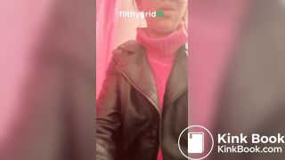 Needs Your Tongue To Clear Her Piss And Poop