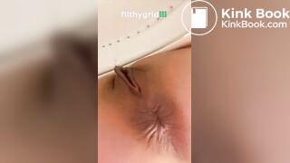 Needs Your Tongue To Clear Her Piss And Poop