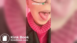 Needs Your Tongue To Clear Her Piss And Poop