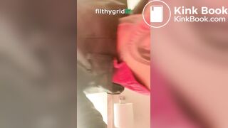 Needs Your Tongue To Clear Her Piss And Poop