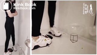 Chinese mistresses shit piss and sneakers