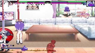 mugen 2 sakuya vs kuromaru press, enema slime