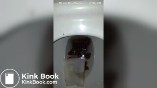 showing the results in toilet