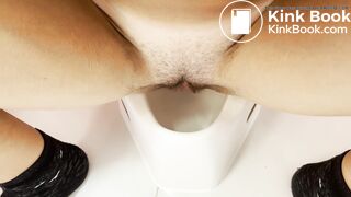 Polish girl shit into potty 10