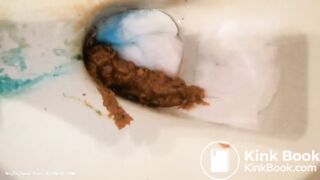 Tattooed chick's runny poop