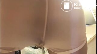 Remastered Skirtzy in white sheer panties