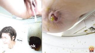 women has a liquid diarrhea