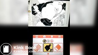 Scat flipnote animation (mochimochi)