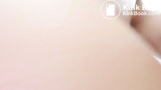 hairy girl shits in tub