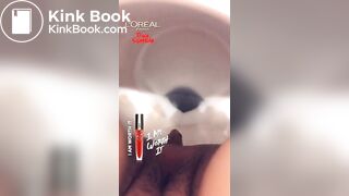 Girl Shitting in Toilet - 4