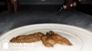Mom poop on a plate
