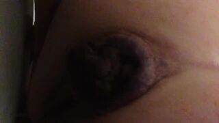 Woman public toilet dump