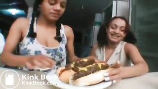Brazil scat hotdog