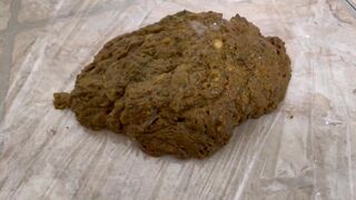 Huge standing soft shit