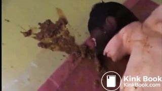 human toilet slave - video 3