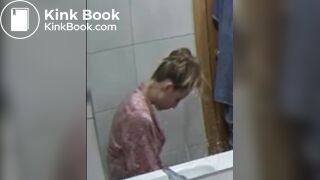 Girl diarrhea toilet - video 6