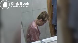 Girl diarrhea toilet - video 6