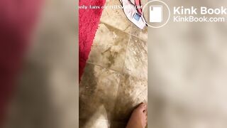 Soft serve shit on toilet