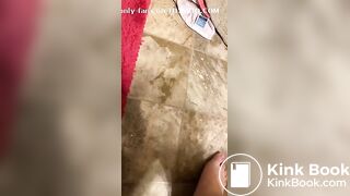 Soft serve shit on toilet