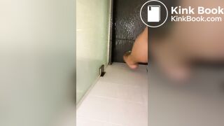 Huge Ebony Scat Soles Smear