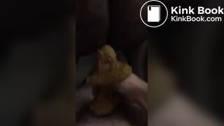 Ebony bbw gassy poop