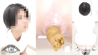 ... 5カメWフルショット白衣の天使 大放屁大便