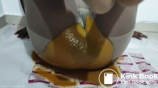 Insane African panty diarrhea