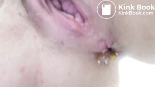 Petite Tiny Tit Girl with Hairy Pussy