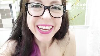 Petite Tiny Tit Girl with Hairy Pussy