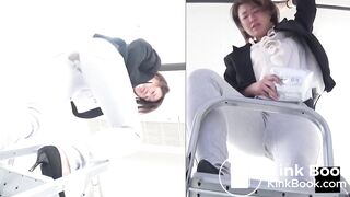 Great low angle panty pooping