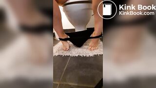 beautiful feet and lots of poop