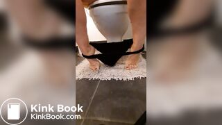 beautiful feet and lots of poop