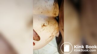 Shitty fuck in vagina and in ass