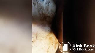 Shitty fuck in vagina and in ass