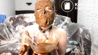 Very dirty with milk and shit