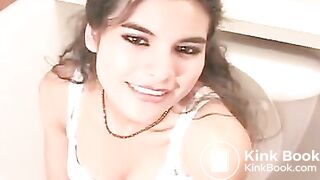 Mix of beautiful girls pooping on the toilet for us - video 2