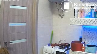 Woman pooping in Toilet 51