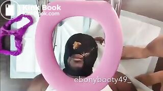 Face shorting by ebony booty