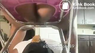 Face shorting by ebony booty