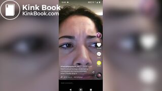 Constipated tiktok girl