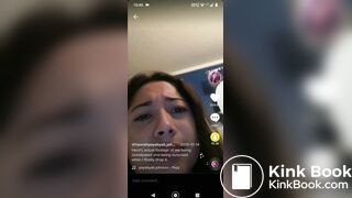 Constipated tiktok girl