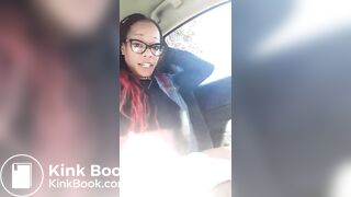 White leggings poop - video 3