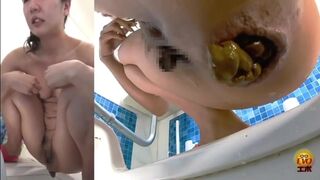 Japanese Girl Drops Fat Deuce