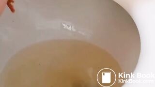 korean girl toilet enema