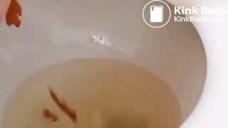 korean girl toilet enema