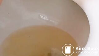 korean girl toilet enema