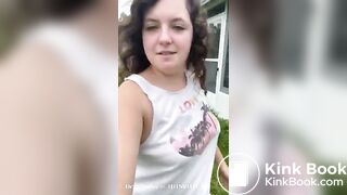 pooping in neighbours yard