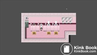 Japanese girl poo and pee in the school toilet