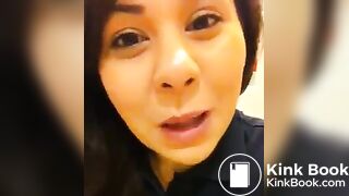 Adorable girl Youtube pooping vlog