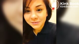 Adorable girl Youtube pooping vlog